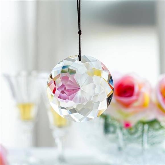 Hanging Crystal Suncatcher Chandelier Crystals Prisms Clear Chandelier Crystals - Picture 5 of 7